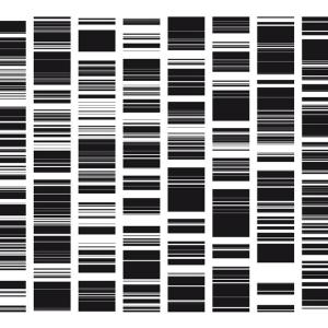 Image du travail de l’artiste Ryoji Ikeda  